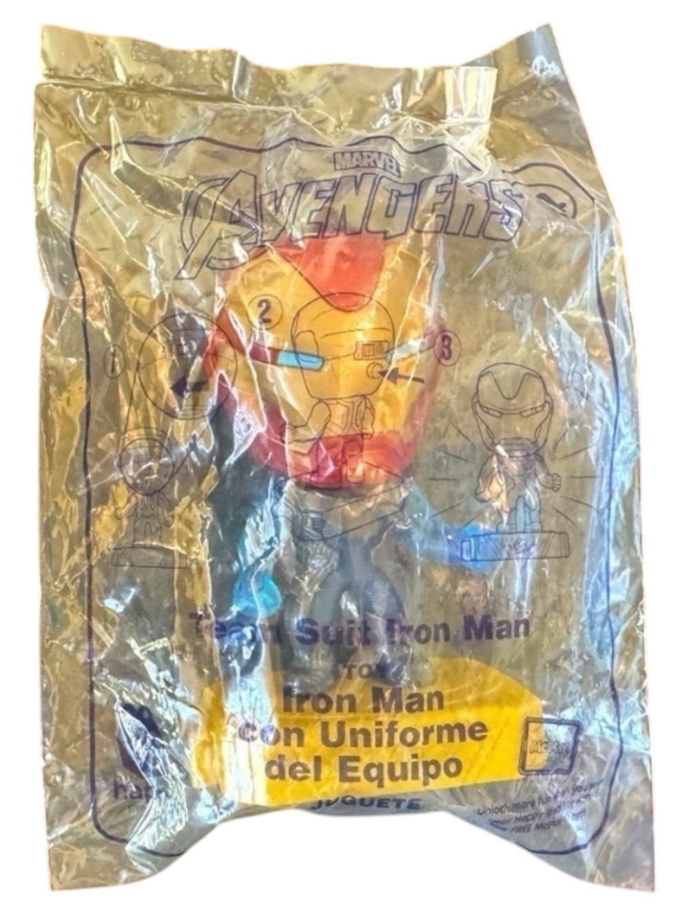 Marvel Avengers Team Suit Iron Man McDonald’s Happy Meal Toy - 2019 - Sealed